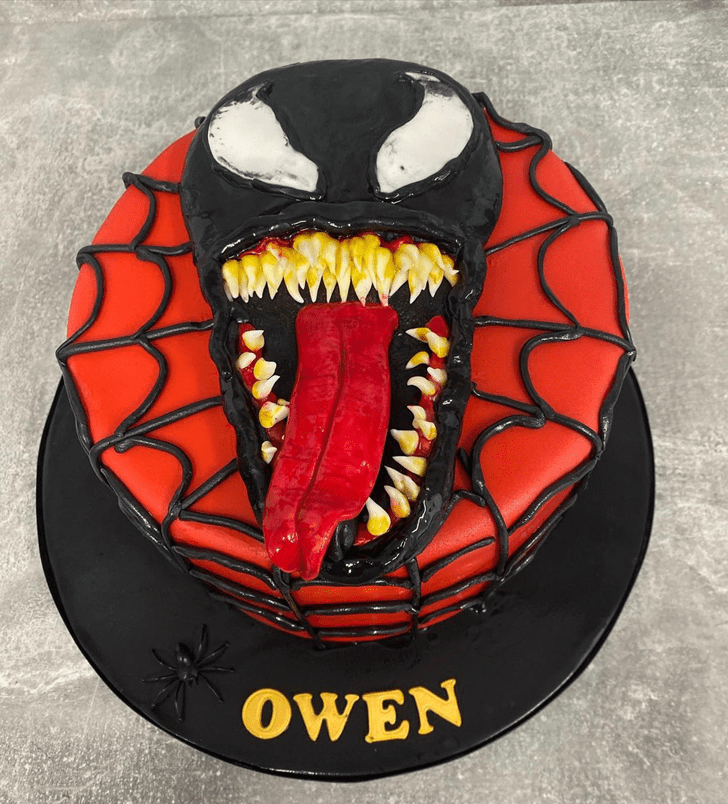 Cute Venom Cake