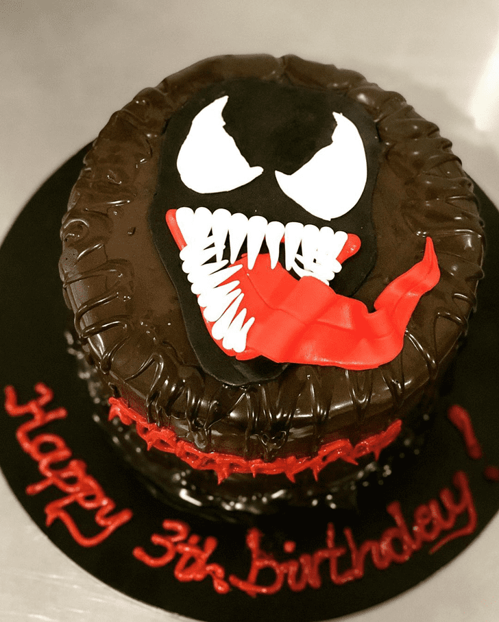 Handsome Venom Cake