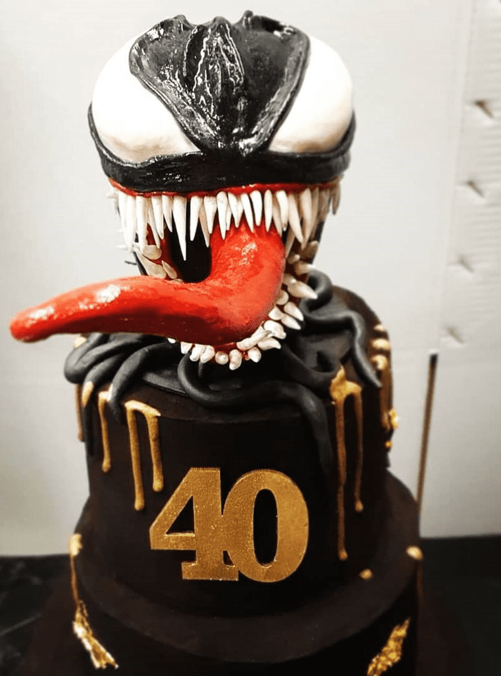Marvelous Venom Cake