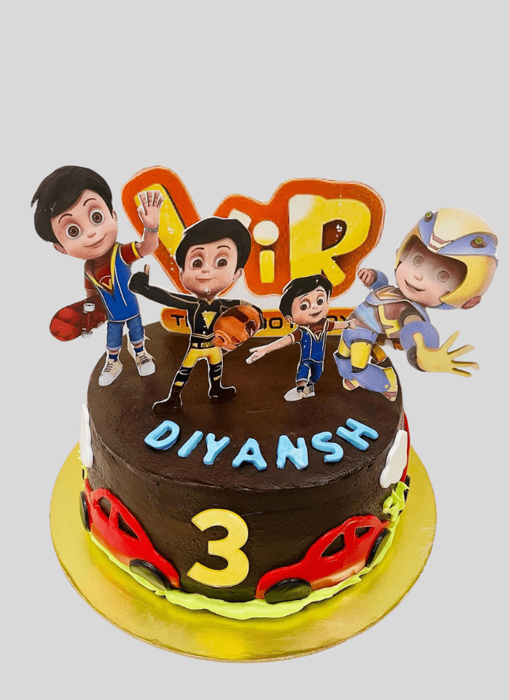 Fetching Vir The Robot Boy Cake