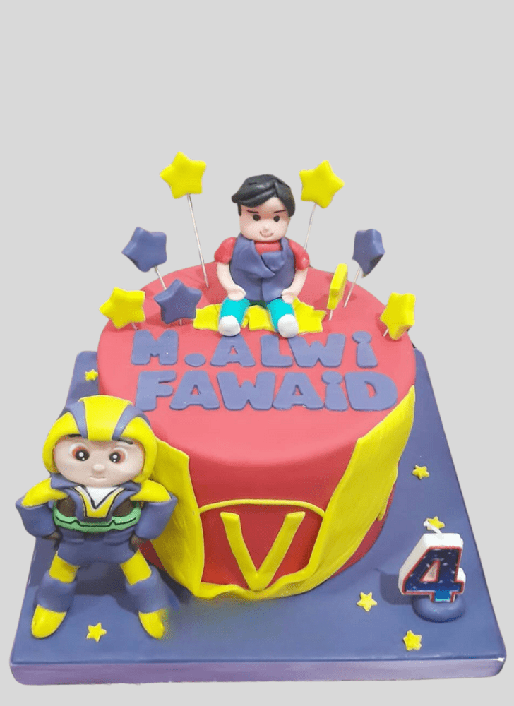 Nice Vir The Robot Boy Cake
