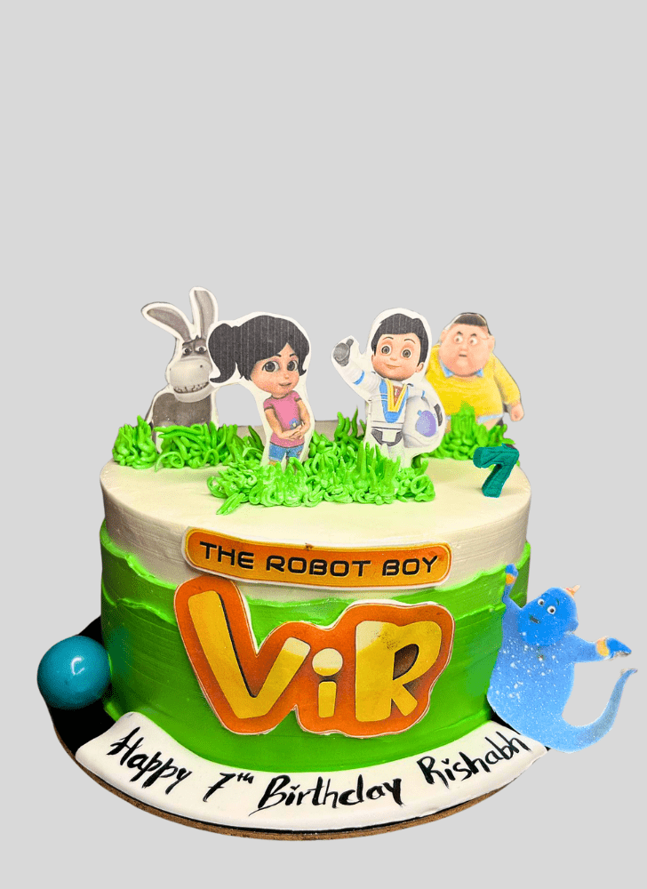 Radiant Vir The Robot Boy Cake