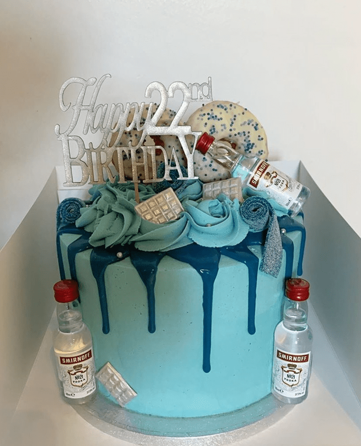 Admirable Vodka Cake Design