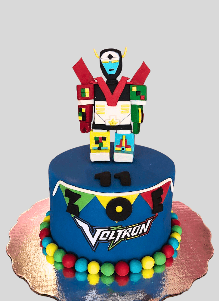 Adorable Voltron Cake