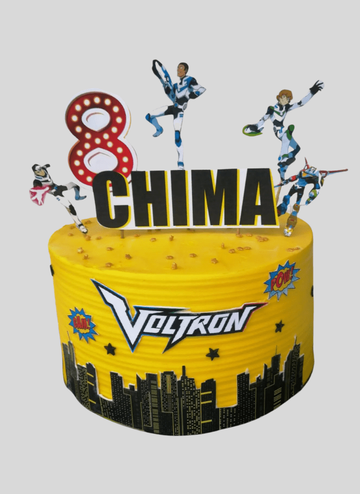 Alluring Voltron Cake