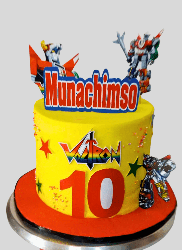 Dazzling Voltron Cake