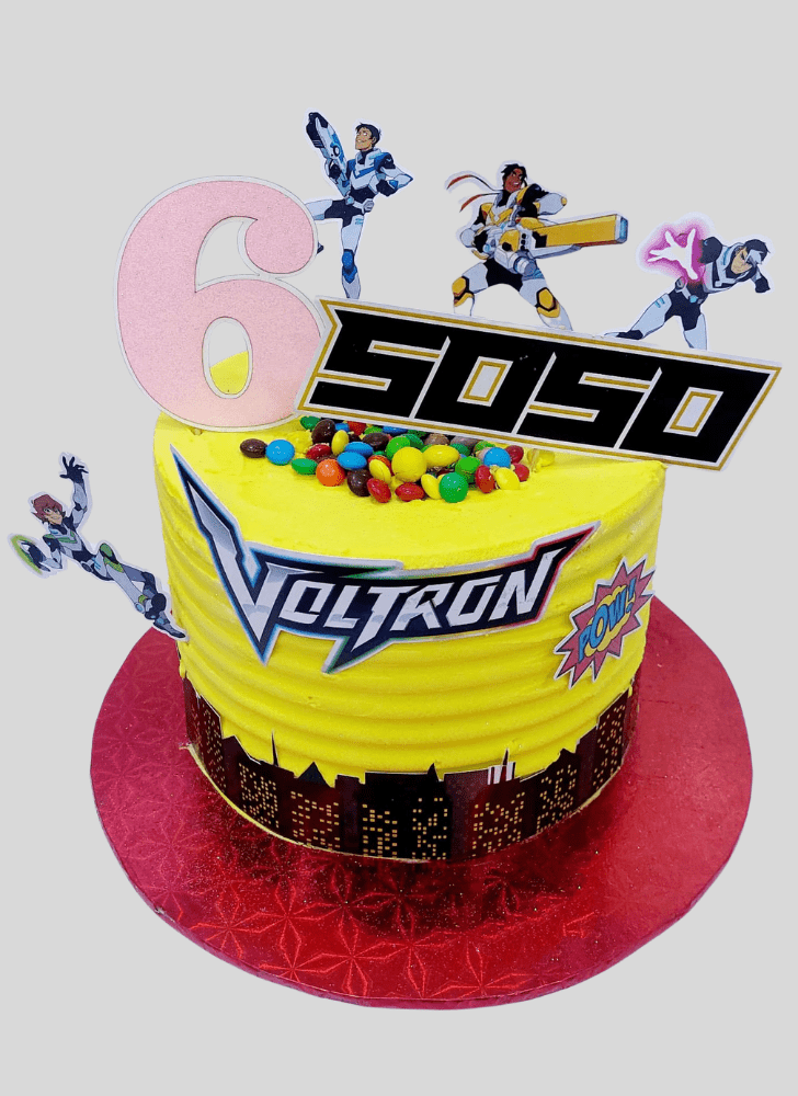 Delightful Voltron Cake