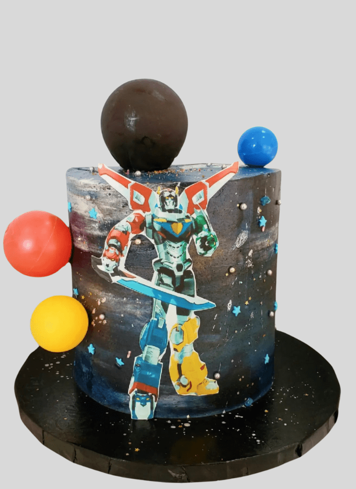 Elegant Voltron Cake