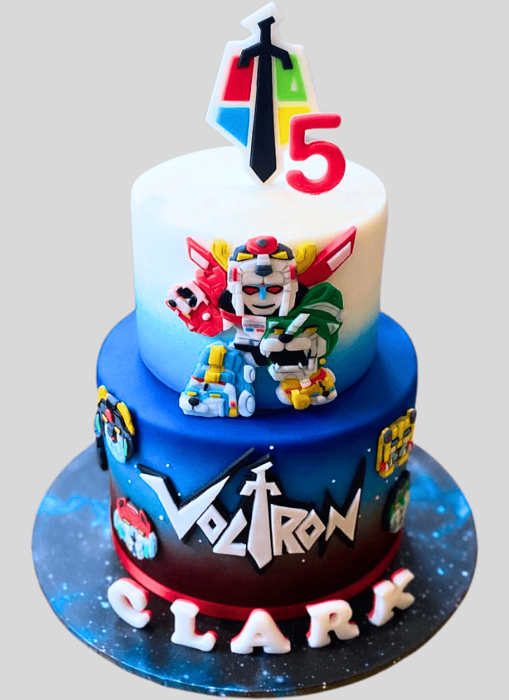 Fair Voltron Cake