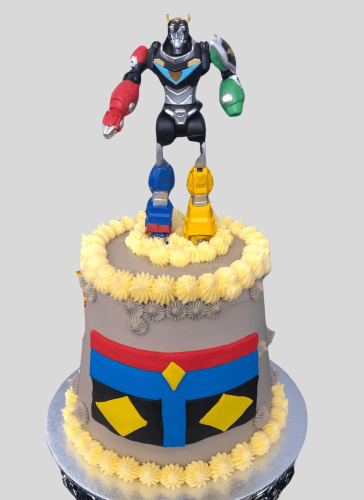 Fascinating Voltron Cake