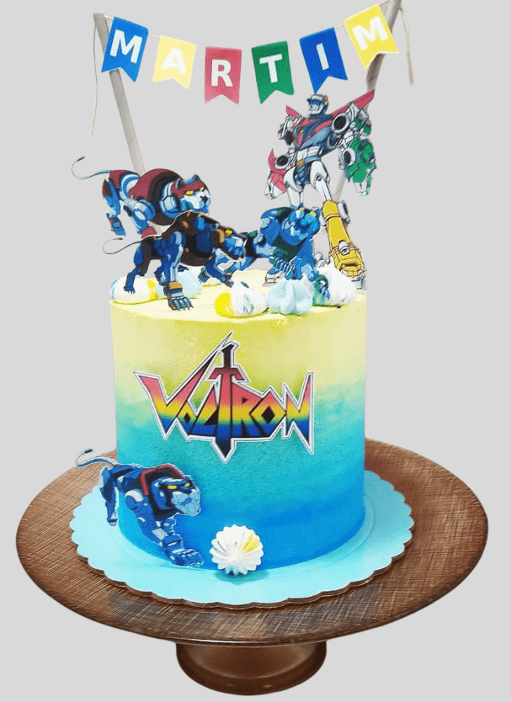 Fetching Voltron Cake