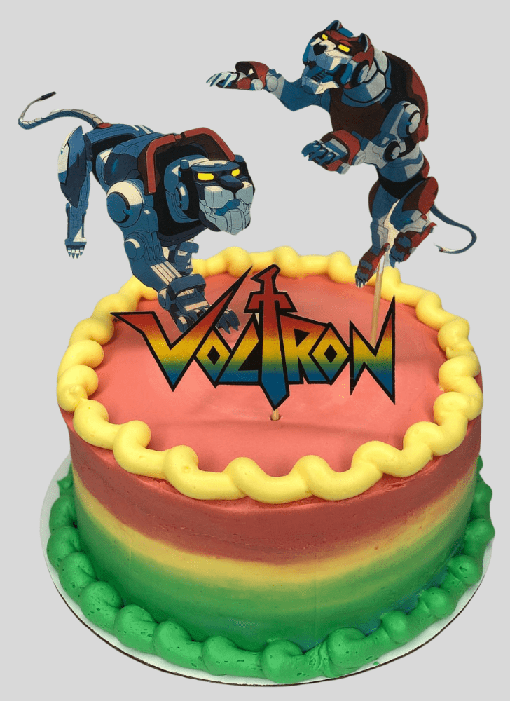 Fine Voltron Cake