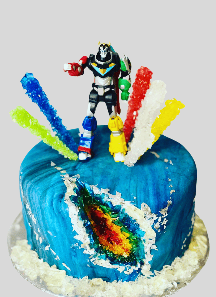 Good Looking Voltron Cake