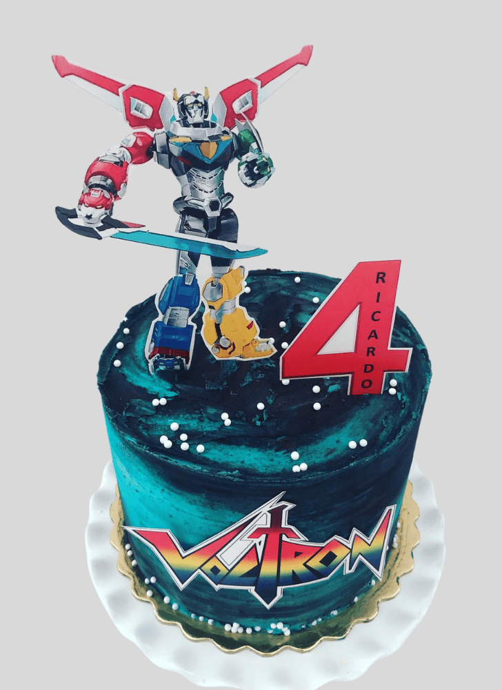 Magnetic Voltron Cake