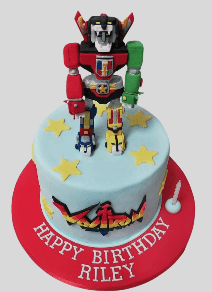 Magnificent Voltron Cake