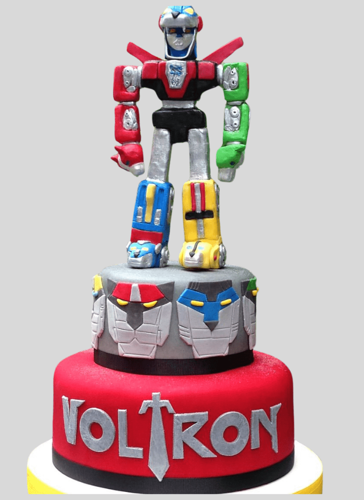 Mesmeric Voltron Cake