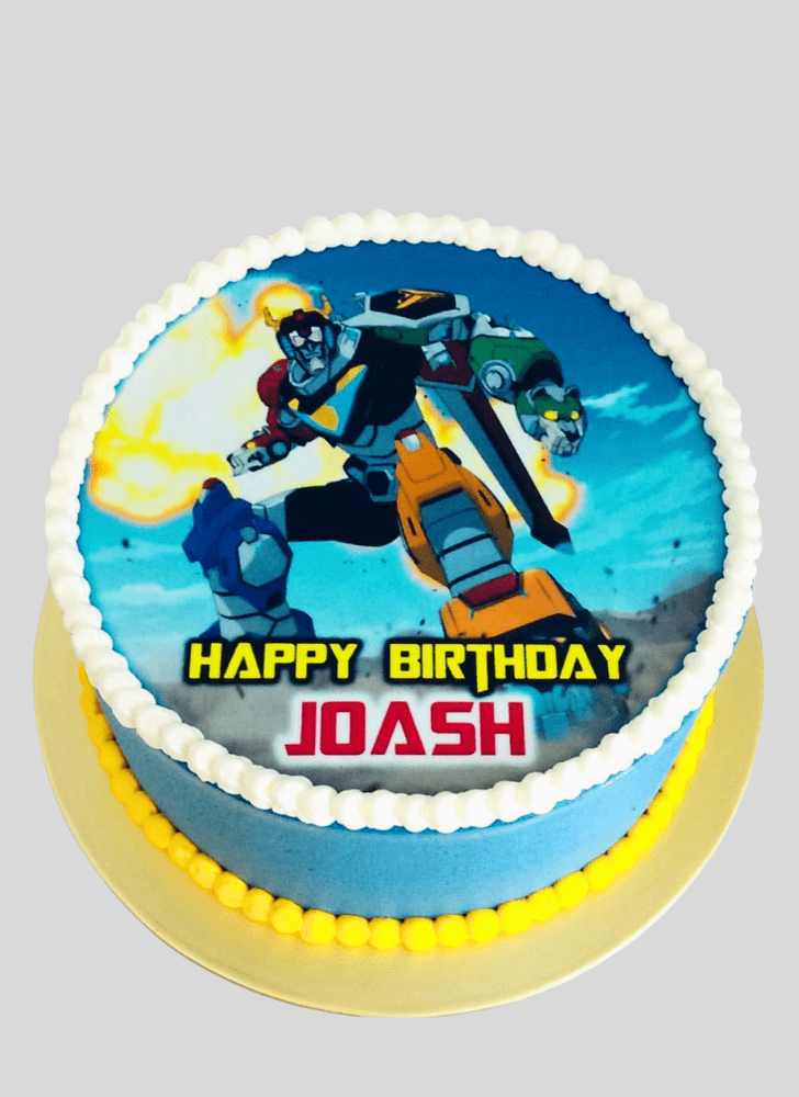 Radiant Voltron Cake