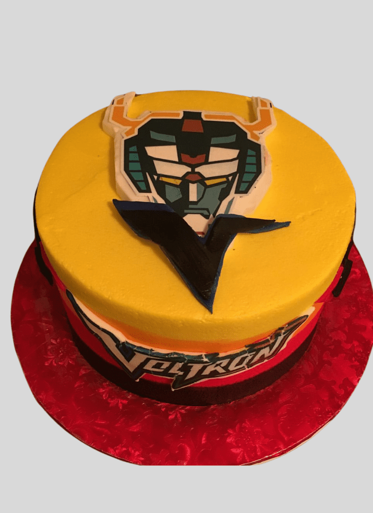 Stunning Voltron Cake