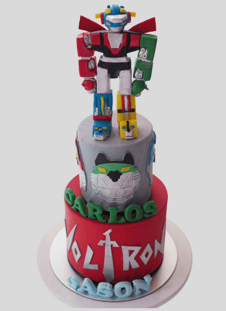 Superb Voltron Cake