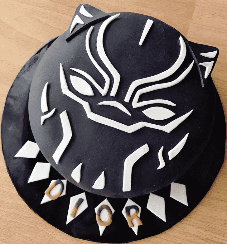 Dazzling Wakanda Cake