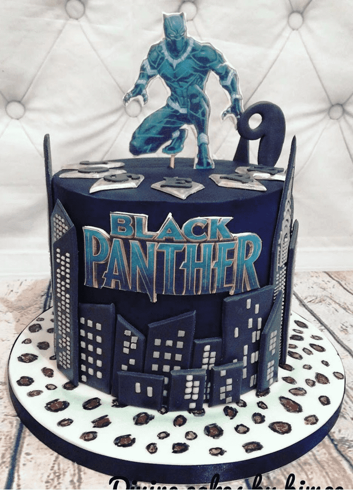 Delightful Wakanda Cake