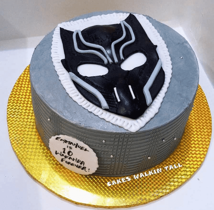 Enticing Wakanda Cake