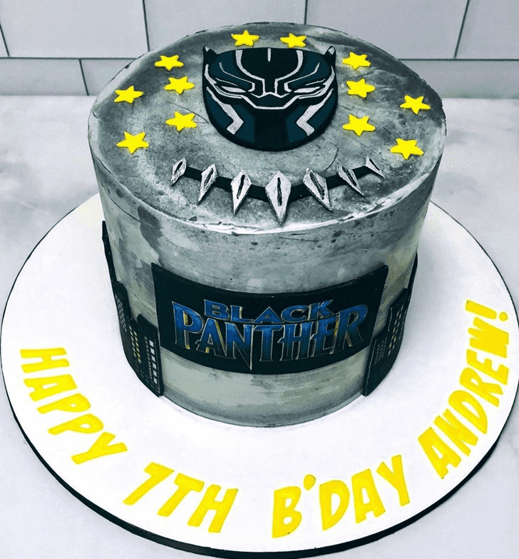 Graceful Wakanda Cake