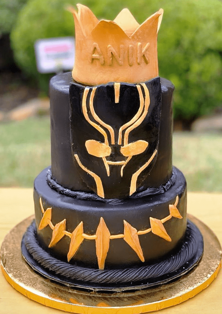 Magnetic Wakanda Cake