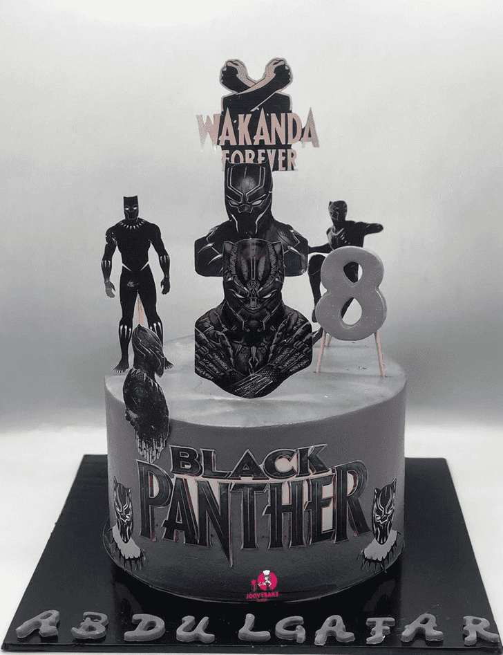 Magnificent Wakanda Cake