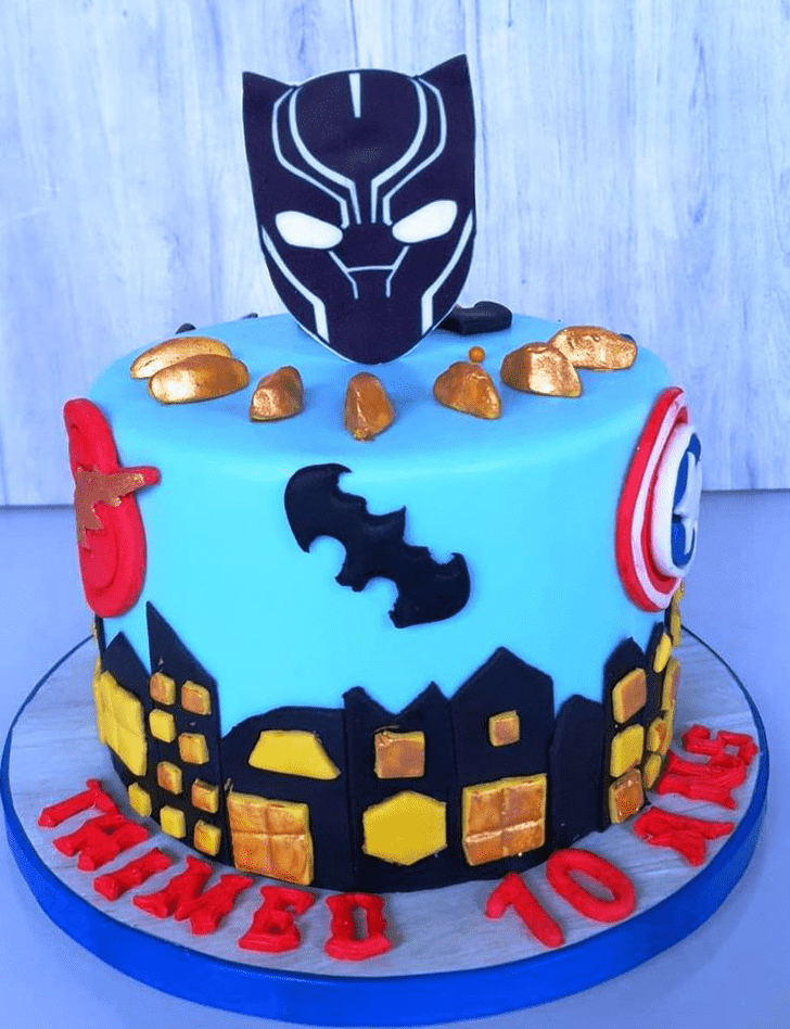 Marvelous Wakanda Cake