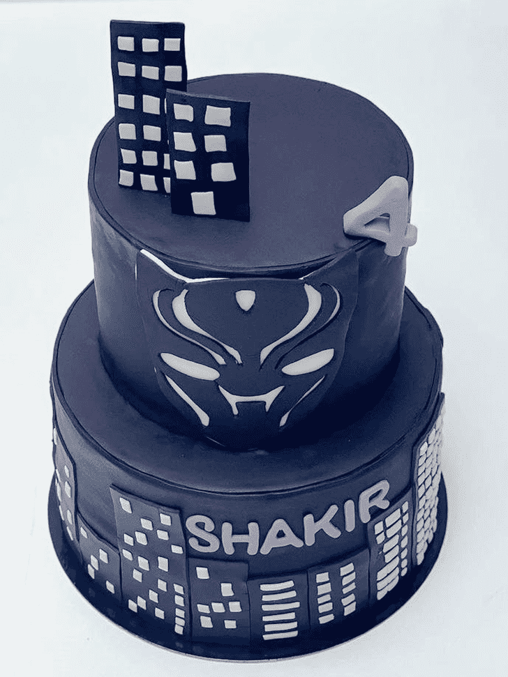 Slightly Wakanda Cake