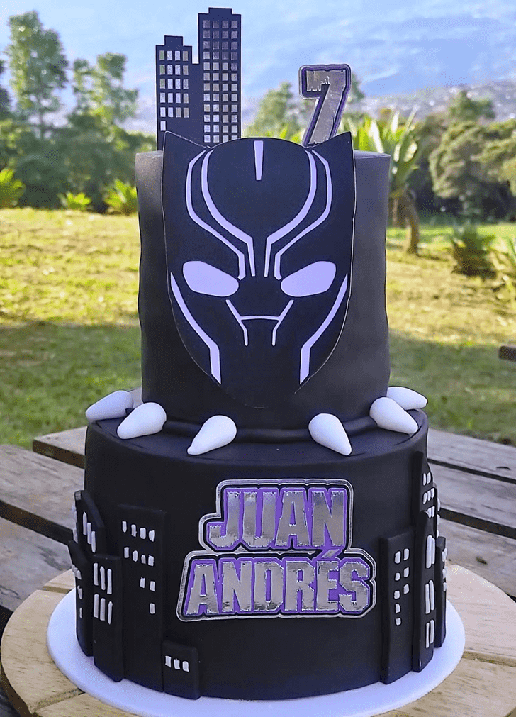 Stunning Wakanda Cake