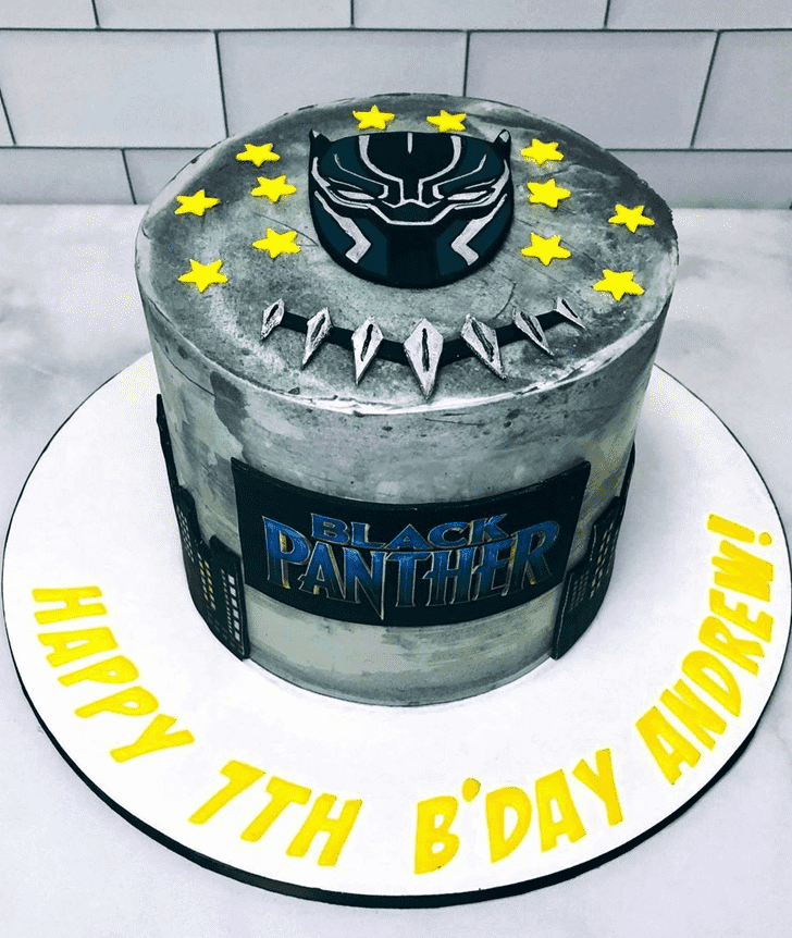 Dazzling Wakanda Forever Cake