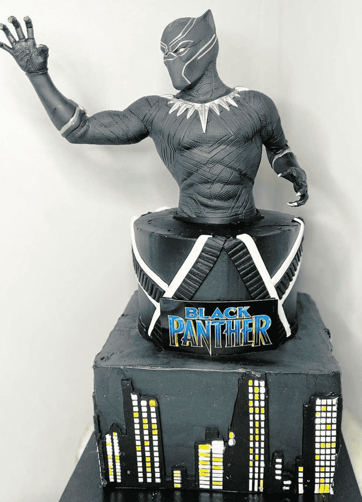 Delightful Wakanda Forever Cake