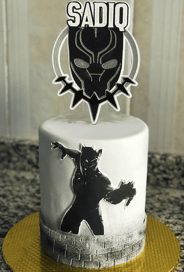 Elegant Wakanda Forever Cake