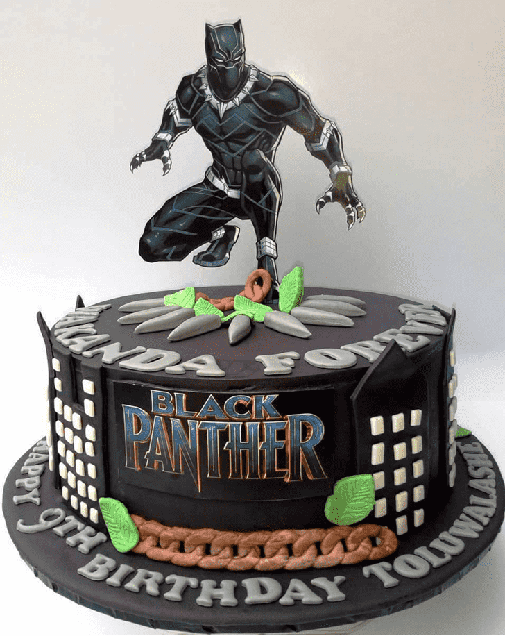 Excellent Wakanda Forever Cake