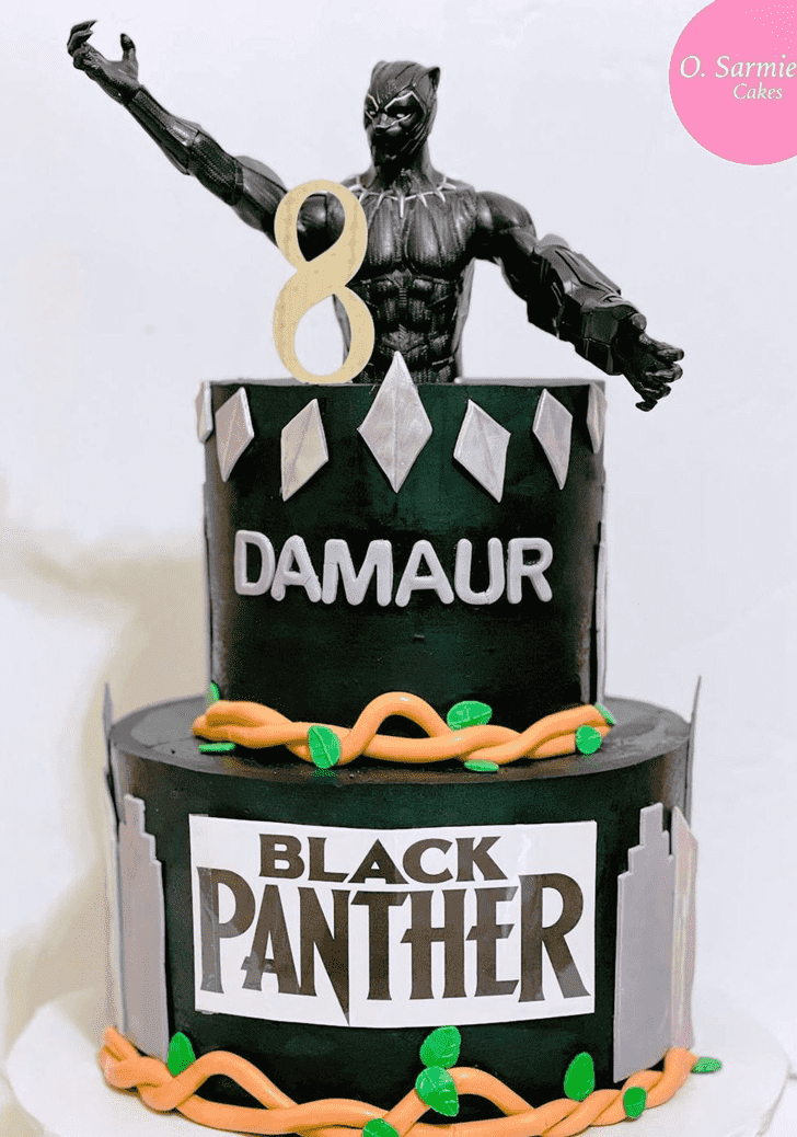 Fascinating Wakanda Forever Cake