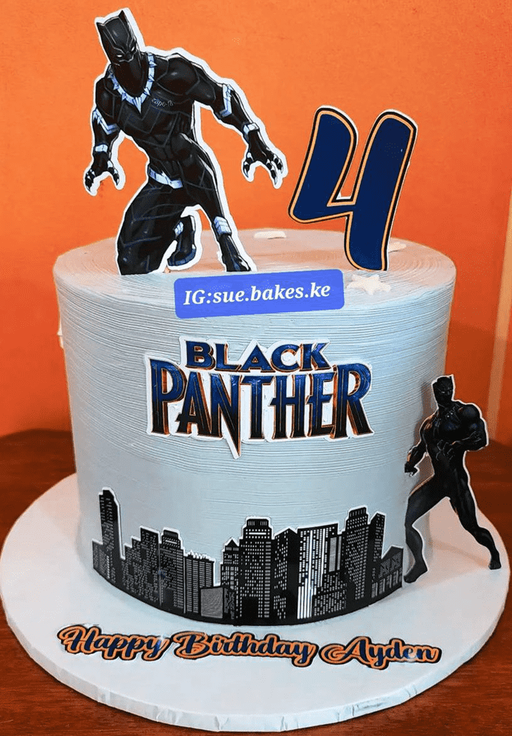 Good Looking Wakanda Forever Cake