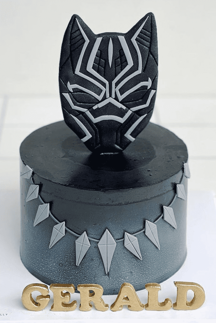 Graceful Wakanda Forever Cake