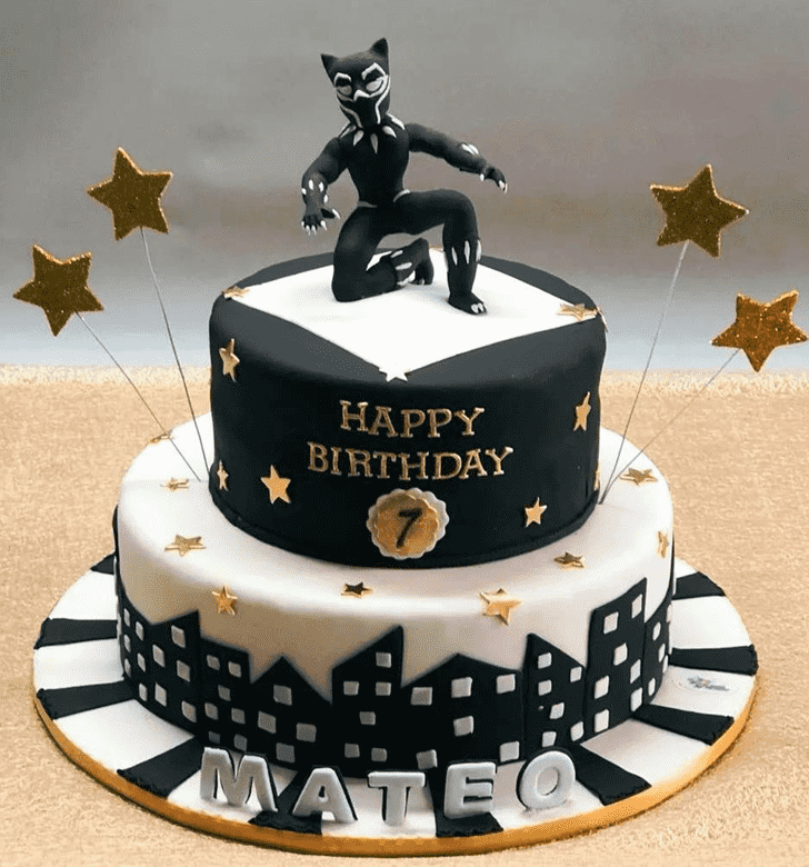 Handsome Wakanda Forever Cake