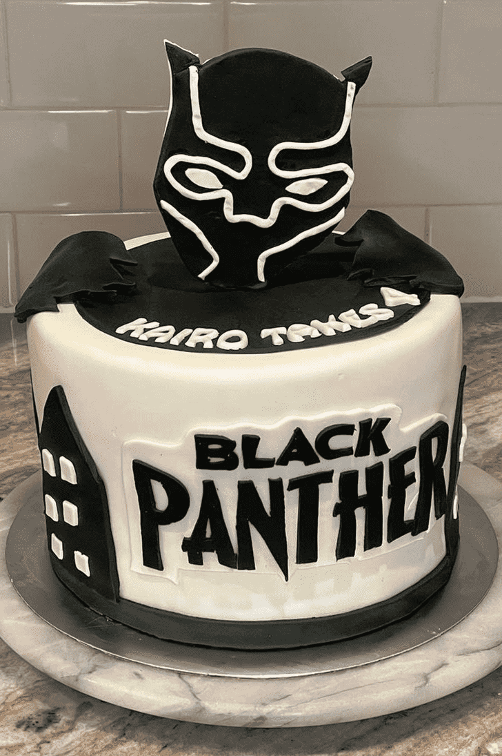 Inviting Wakanda Forever Cake