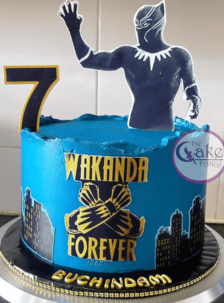 Wonderful Wakanda Forever Cake Design