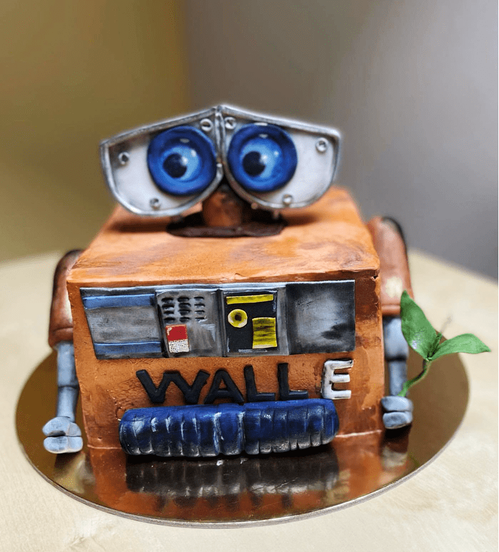 Alluring Wall-E Cake