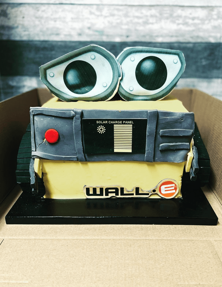 Delicate Wall-E Cake