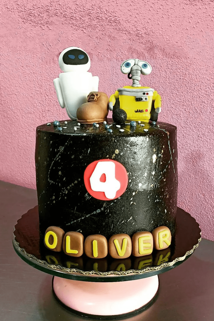 Graceful Wall-E Cake