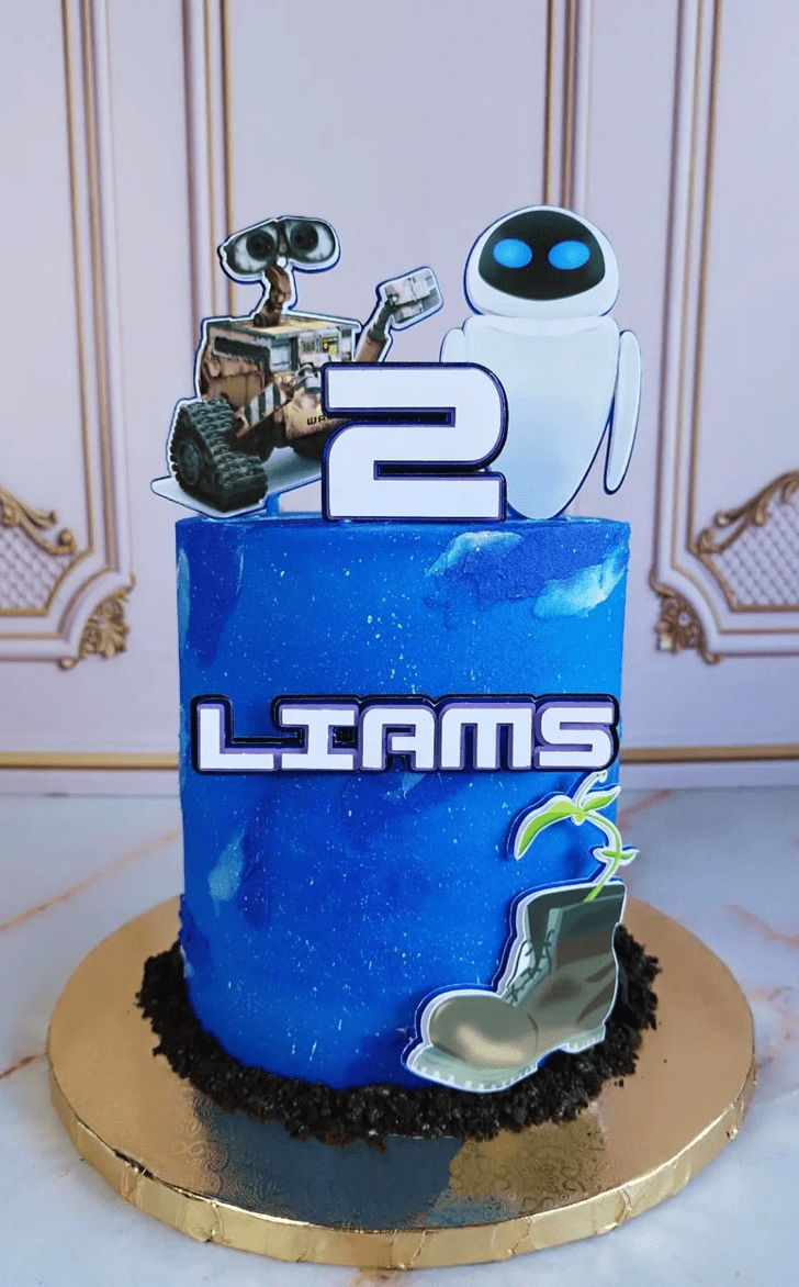 Pretty Wall-E Cake