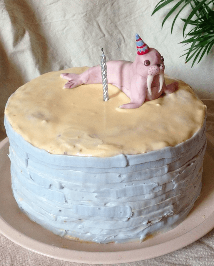 Appealing Walrus Cake
