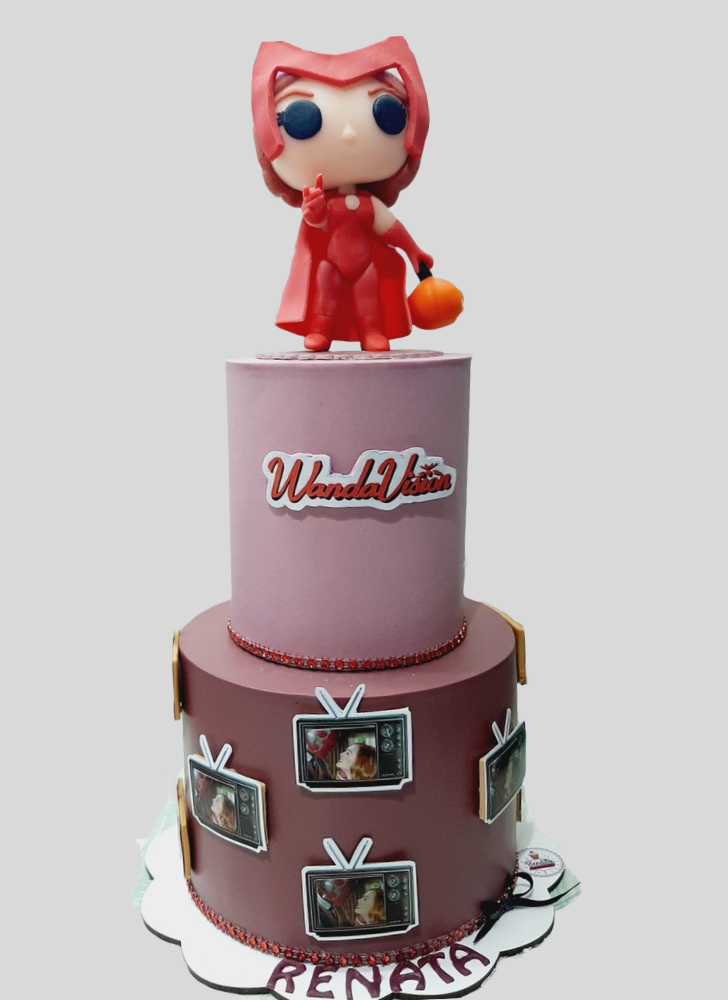 Alluring WandaVision Cake