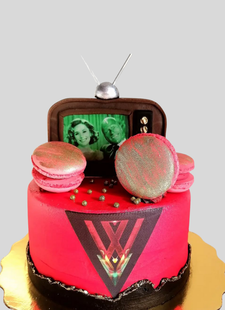 Excellent WandaVision Cake