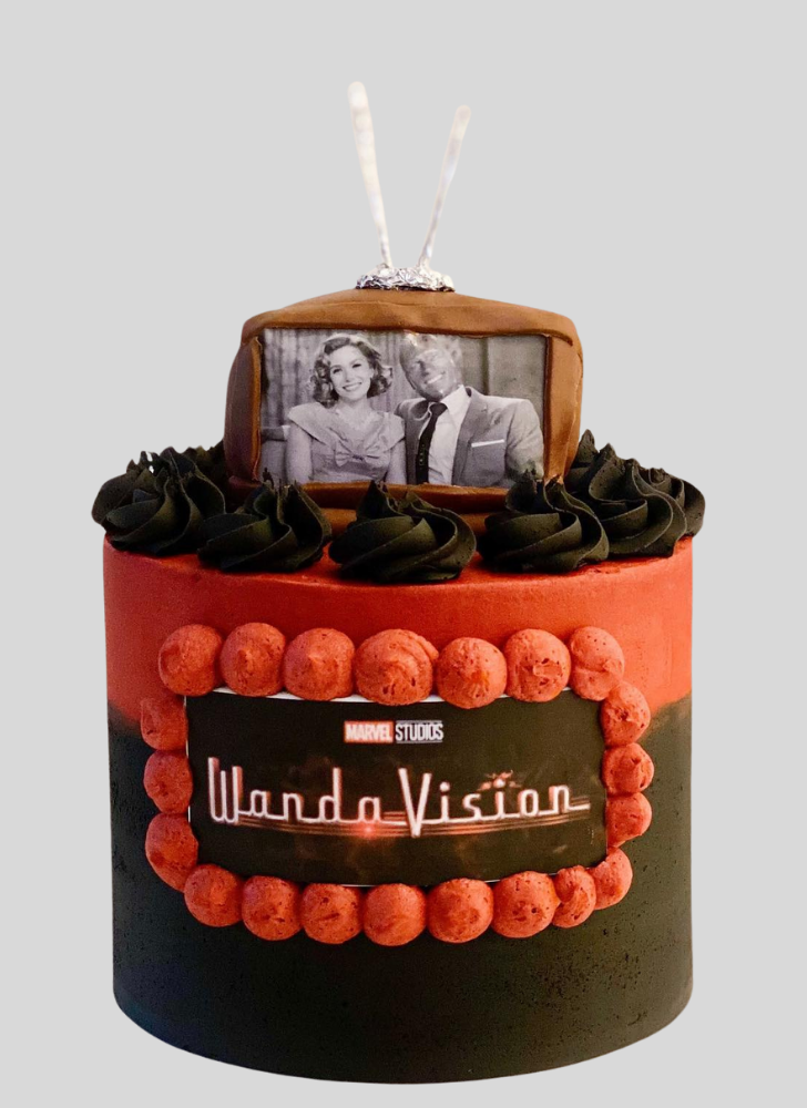 Fetching WandaVision Cake